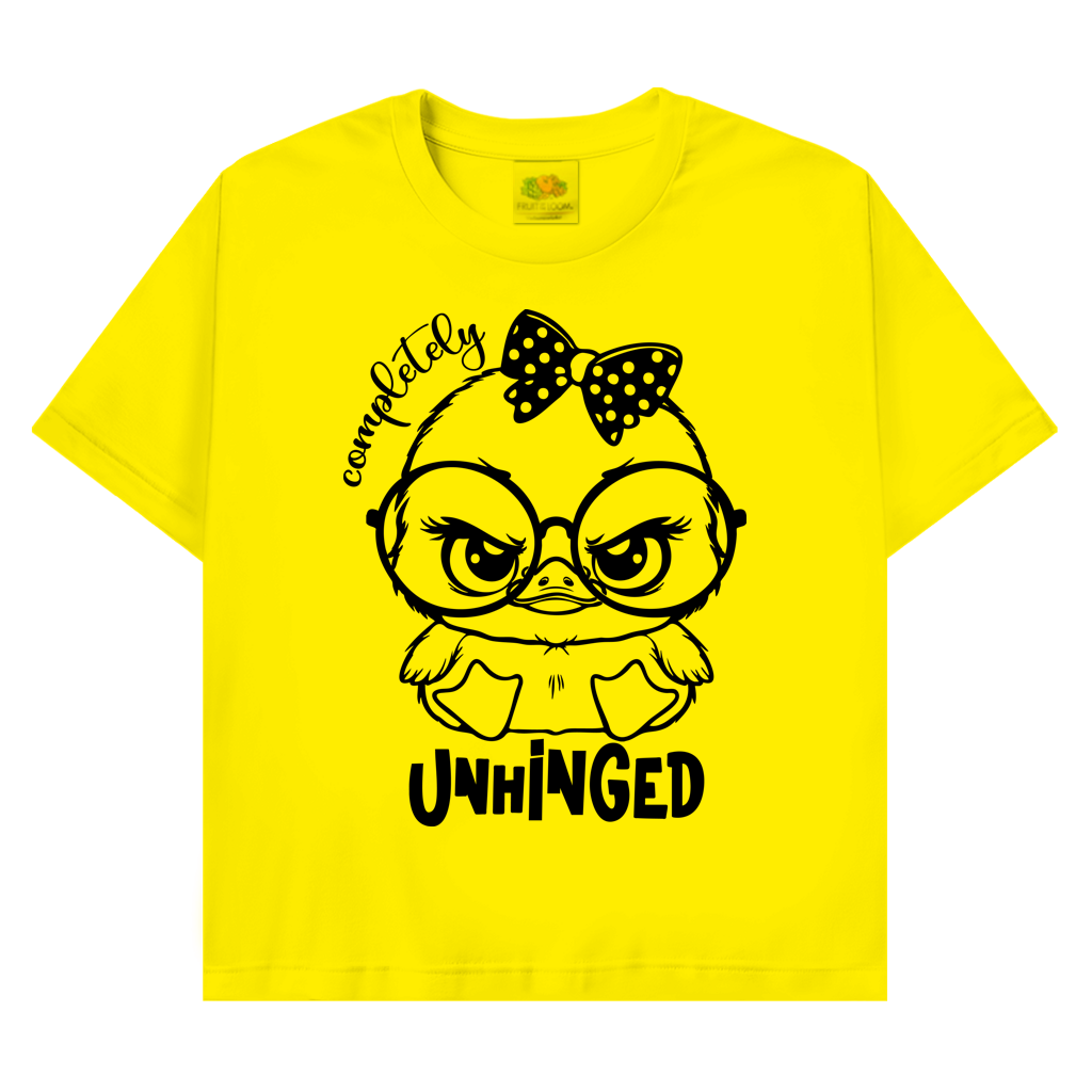 T-Shirt mit Enten Motiv :unhinged
