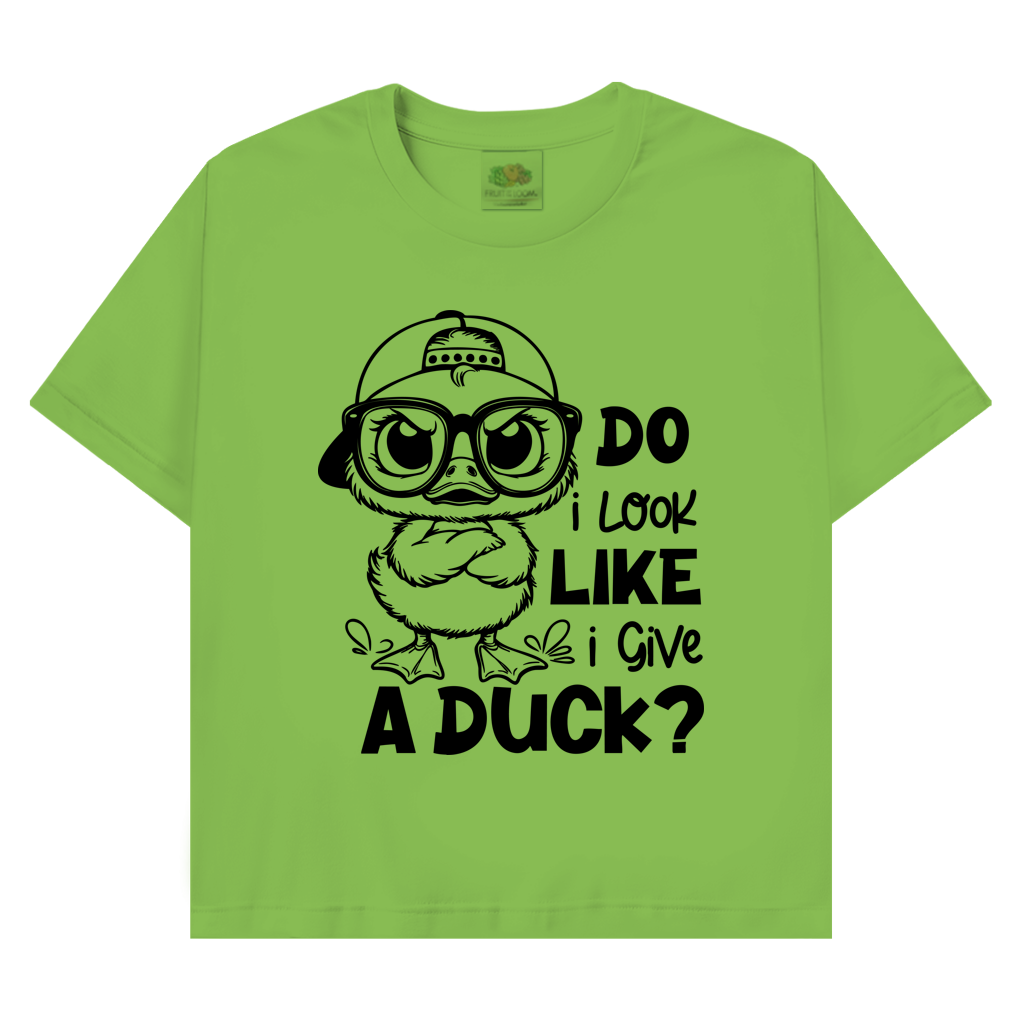T-Shirt mit Enten Motiv :a Duck?