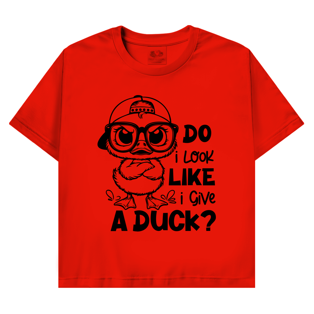 T-Shirt mit Enten Motiv :a Duck?