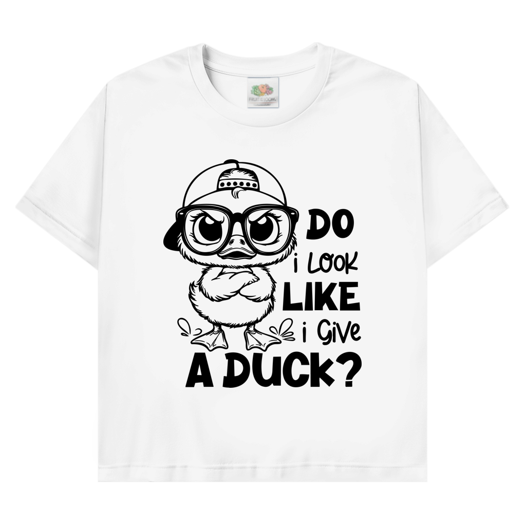 T-Shirt mit Enten Motiv :a Duck?