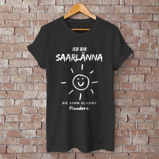 Herren T-Shirt mit Motiv: Ich bin Saarlänna - Die Sonn.