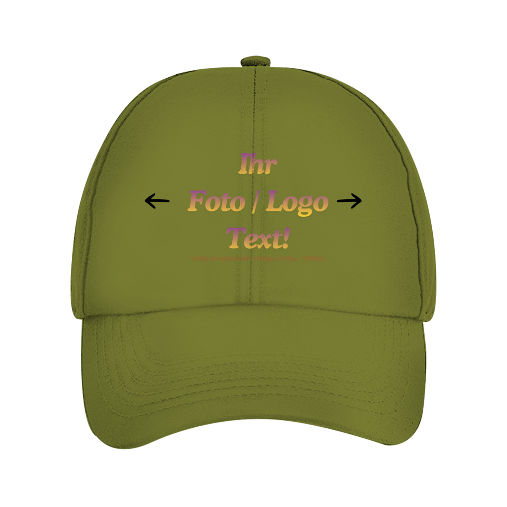 Dad Cap mit ihrem Foto / Text