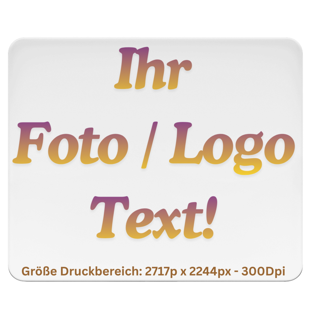 Mousepad mit Ihrem Foto / Text