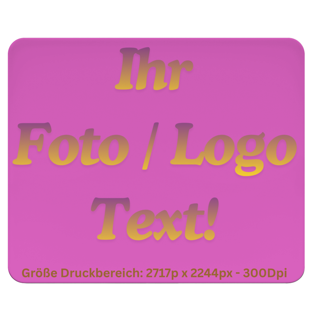 Mousepad mit Ihrem Foto / Text