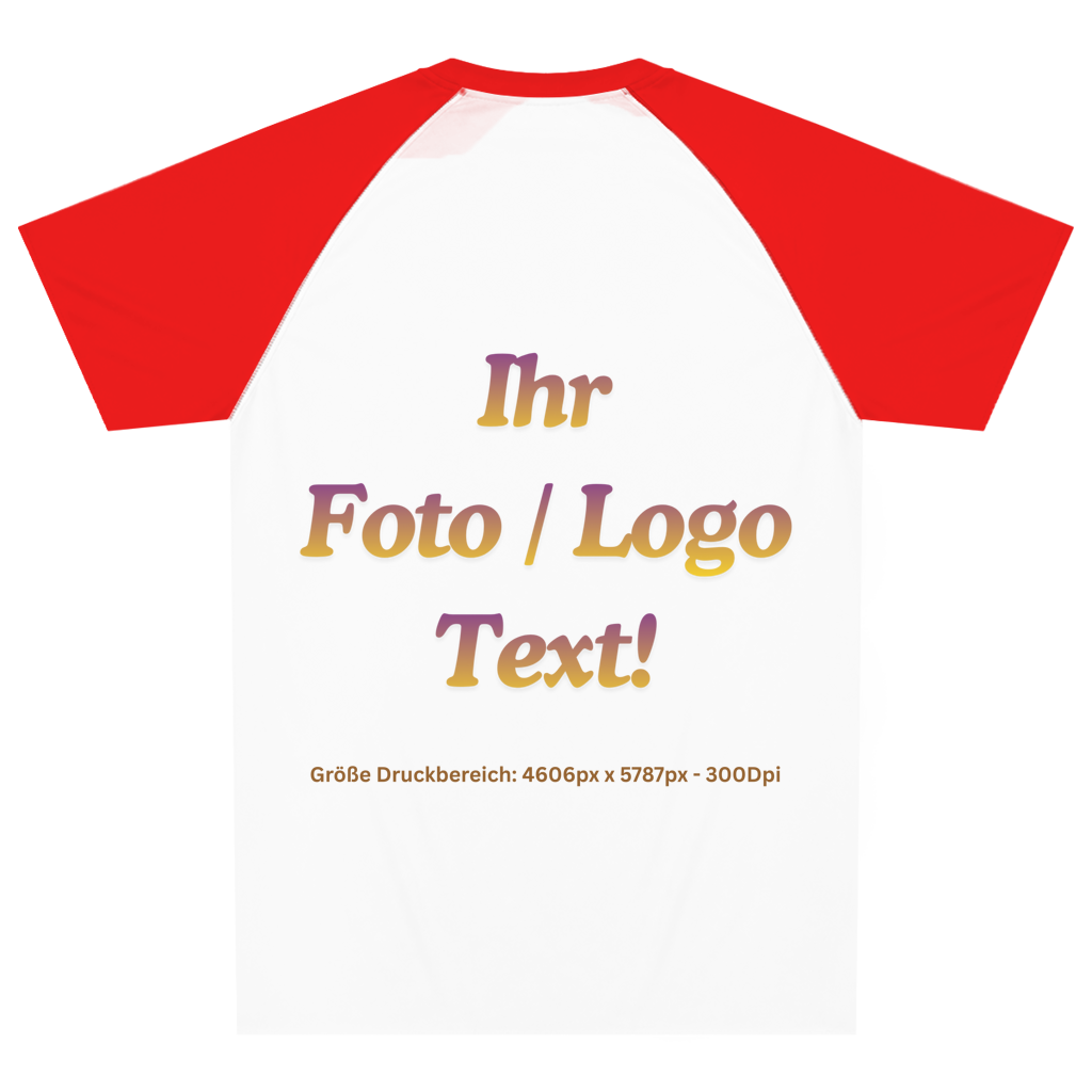 Team Trikot mit ihrem Logo / Foto / Text