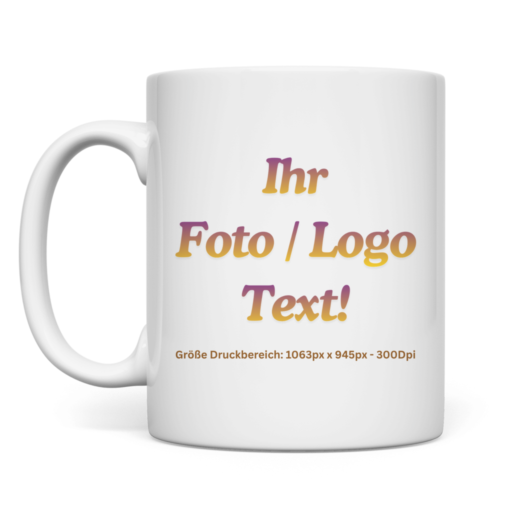 Tasse mit Ihrem Foto und Namen