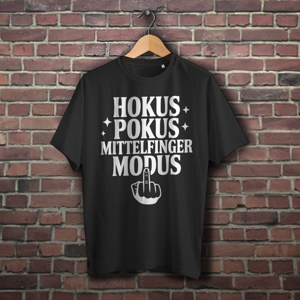 Oversize T-Shirt mit Motiv: Hokus-Pokus