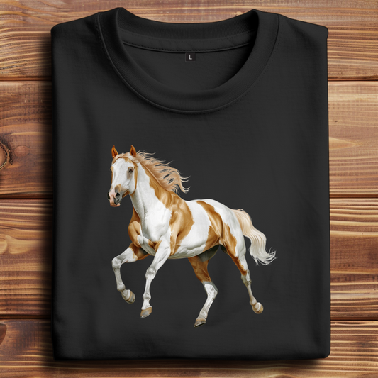 Oversize T-Shirt mit Motiv: Pferd-2
