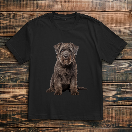 Oversize T-Shirt mit Motiv:  Bouvier-Des-Flandres