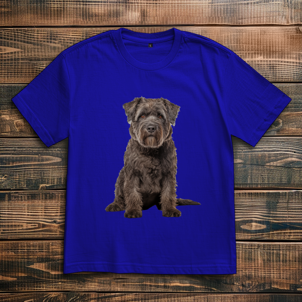 Oversize T-Shirt mit Motiv:  Bouvier-Des-Flandres