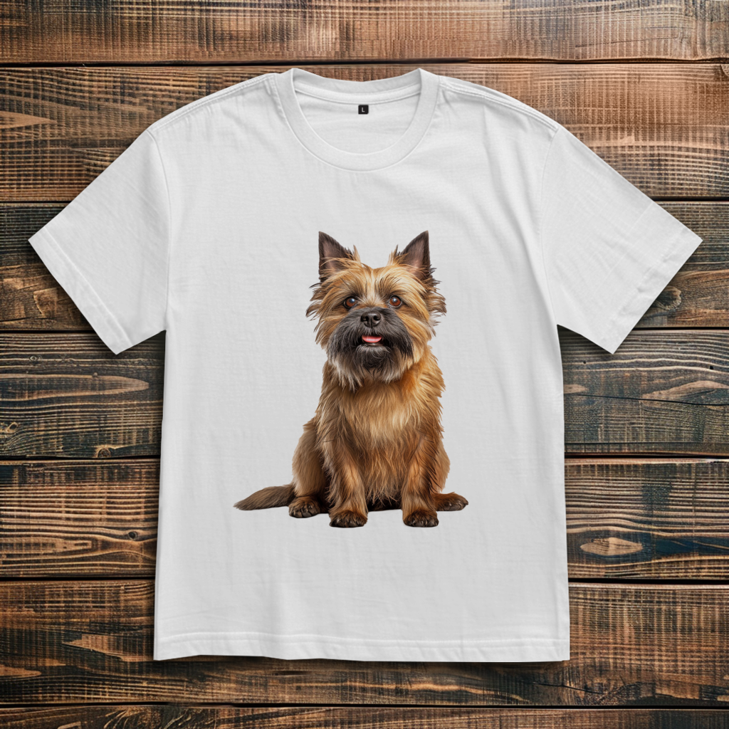 Oversize T-Shirt mit Motiv: Cairn-Terrier