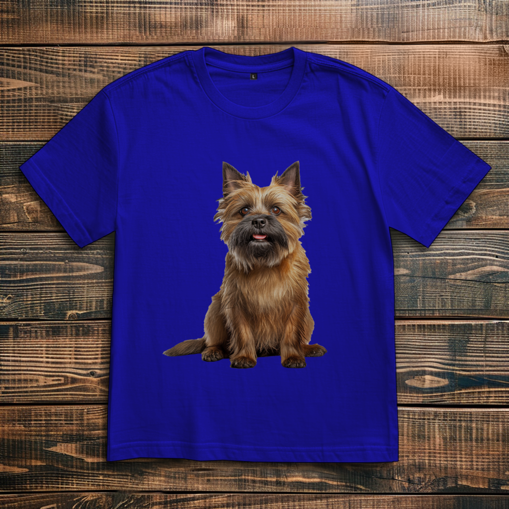 Oversize T-Shirt mit Motiv: Cairn-Terrier