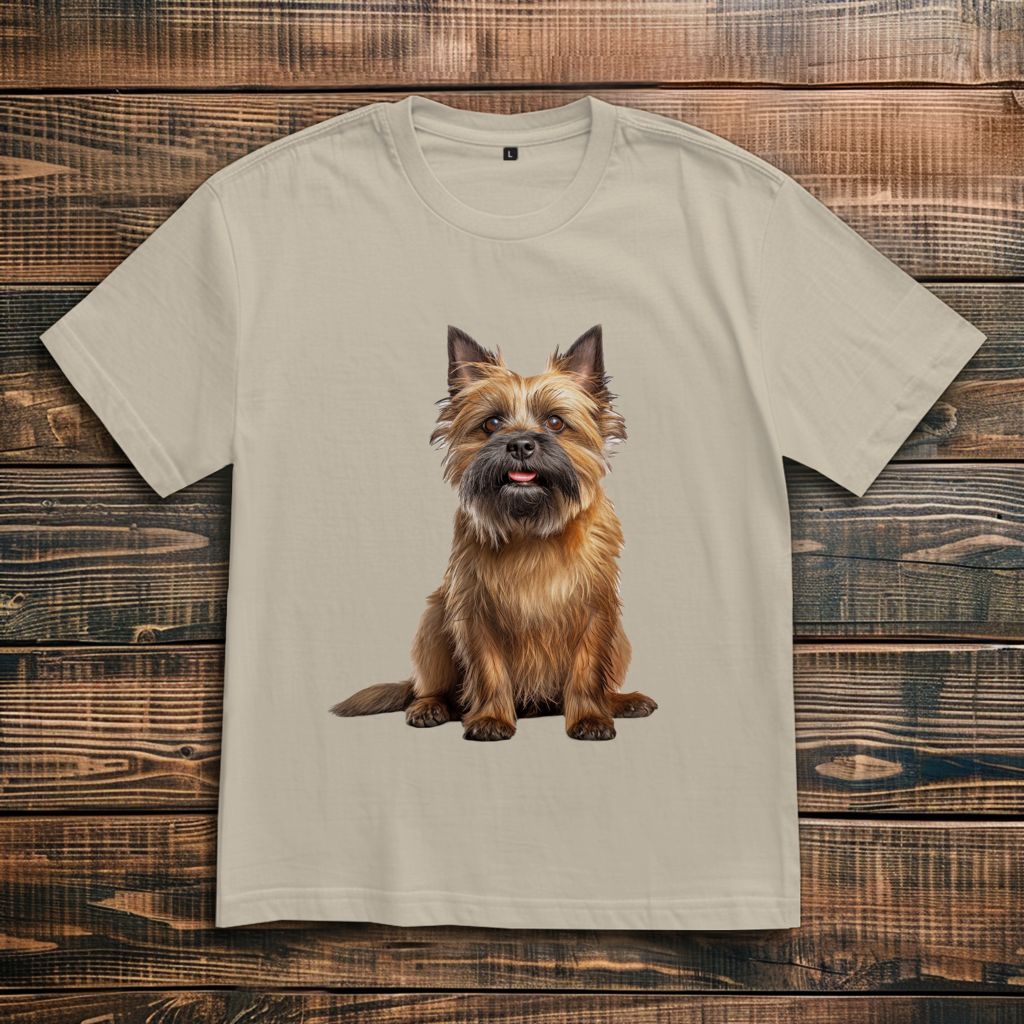 Oversize T-Shirt mit Motiv: Cairn-Terrier