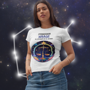 T-Shirt – Sternzeichen Waage
