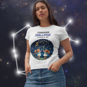 T-Shirt – Sternzeichen Zwillinge