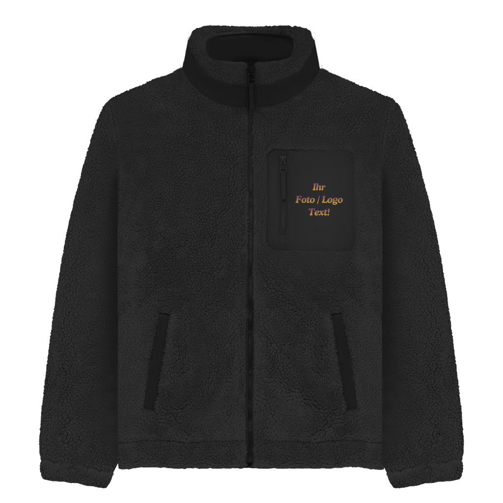 Sherpa Jacke Personalisieren