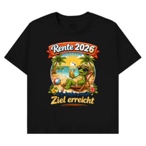 T-Shirt mit Motiv: Rente 2026
