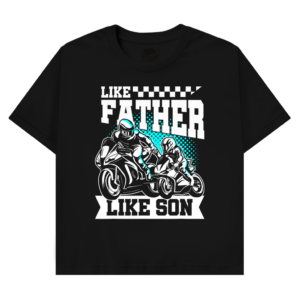 T-Shirt mit Biker Motiv : like Son
