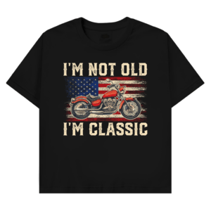 T-Shirt mit Biker Motiv :I`m Classsic