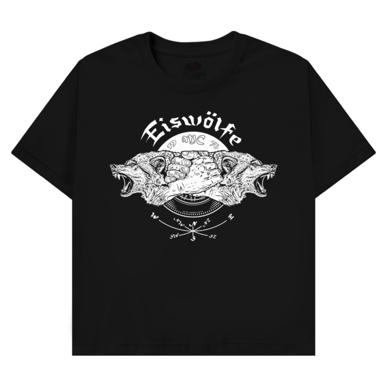 T-Shirt mit Motiv: MC Eiswölfe - Hands