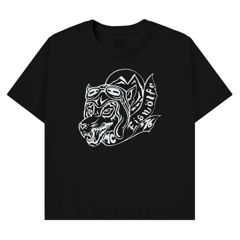 T-Shirt mit Motiv: MC Eiswölfe - 76