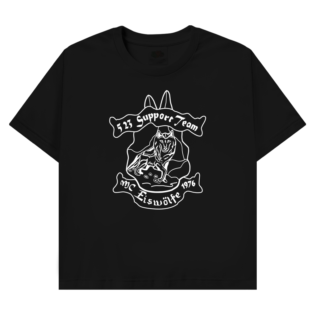 T-Shirt mit Motiv: MC Eiswölfe - Support 523