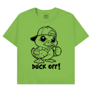 T-Shirt mit Enten Motiv :Duck off