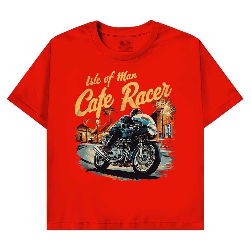 T-Shirt mit Biker Motiv :Cafe Racer – Bild 3