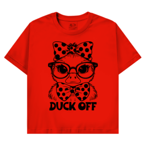 T-Shirt mit Enten Motiv :Duck off 2