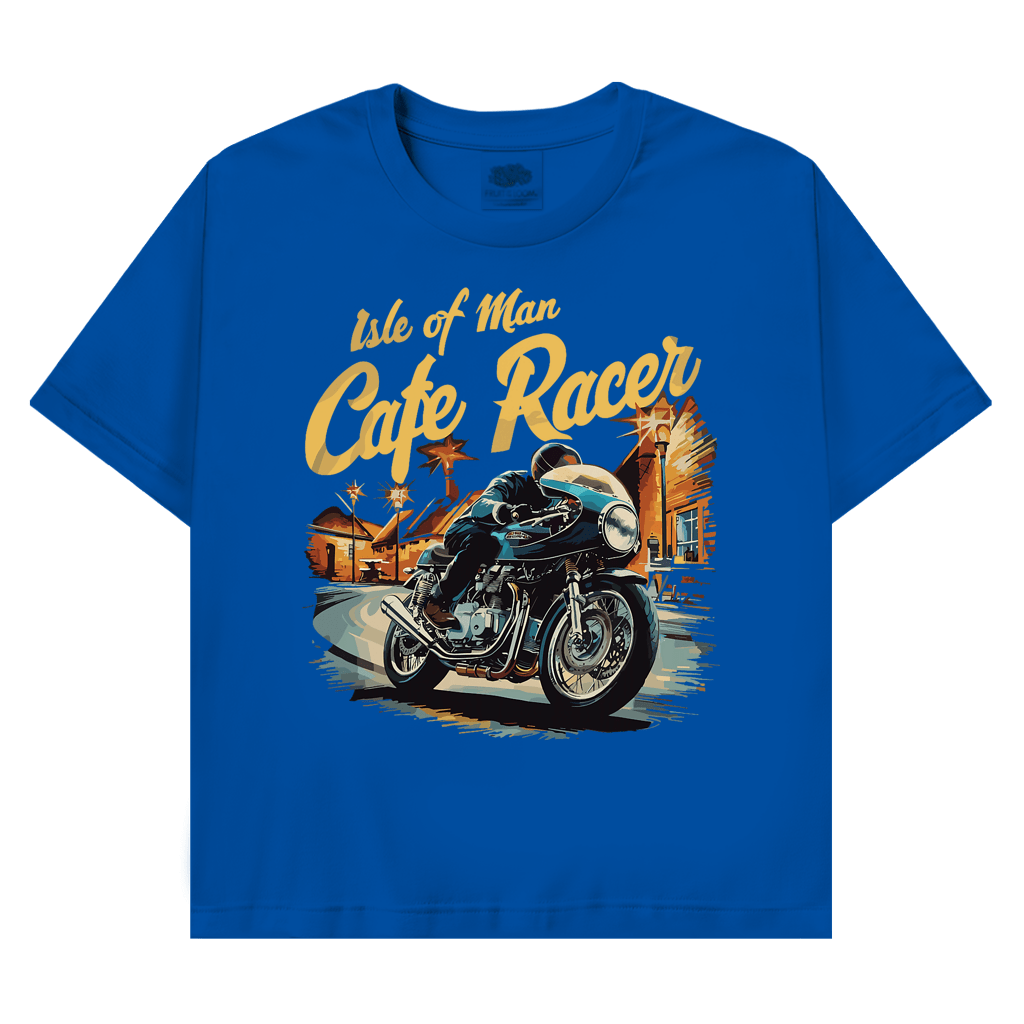 T-Shirt mit Biker Motiv :Cafe Racer – Bild 4