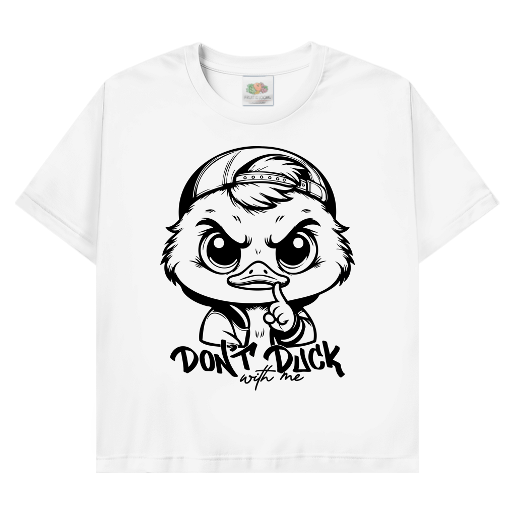 T-Shirt mit Enten Motiv :Don`t Duck – Bild 3