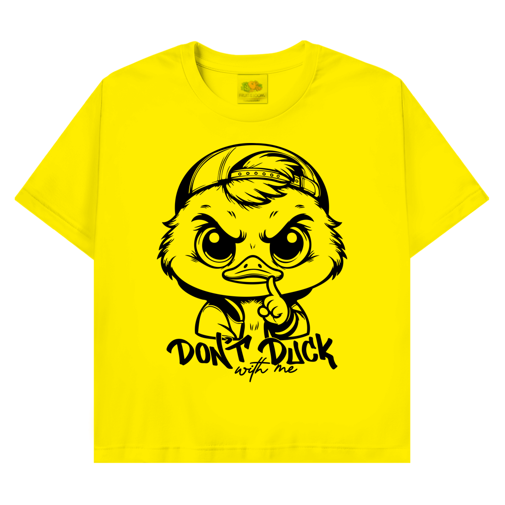 T-Shirt mit Enten Motiv :Don`t Duck – Bild 4