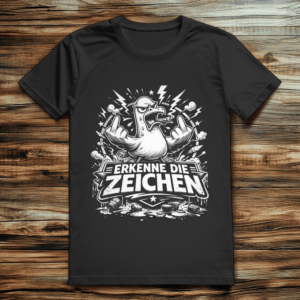 ST/ST Creator 2.0 Möve T-Shirt mit Motiv: Mittelfinger 2