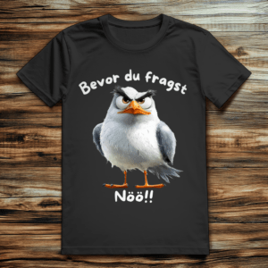 ST/ST Creator 2.0 Möve T-Shirt mit Motiv: nöö