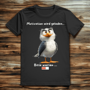 ST/ST Creator 2.0 Möve T-Shirt mit Motiv: bitte warten