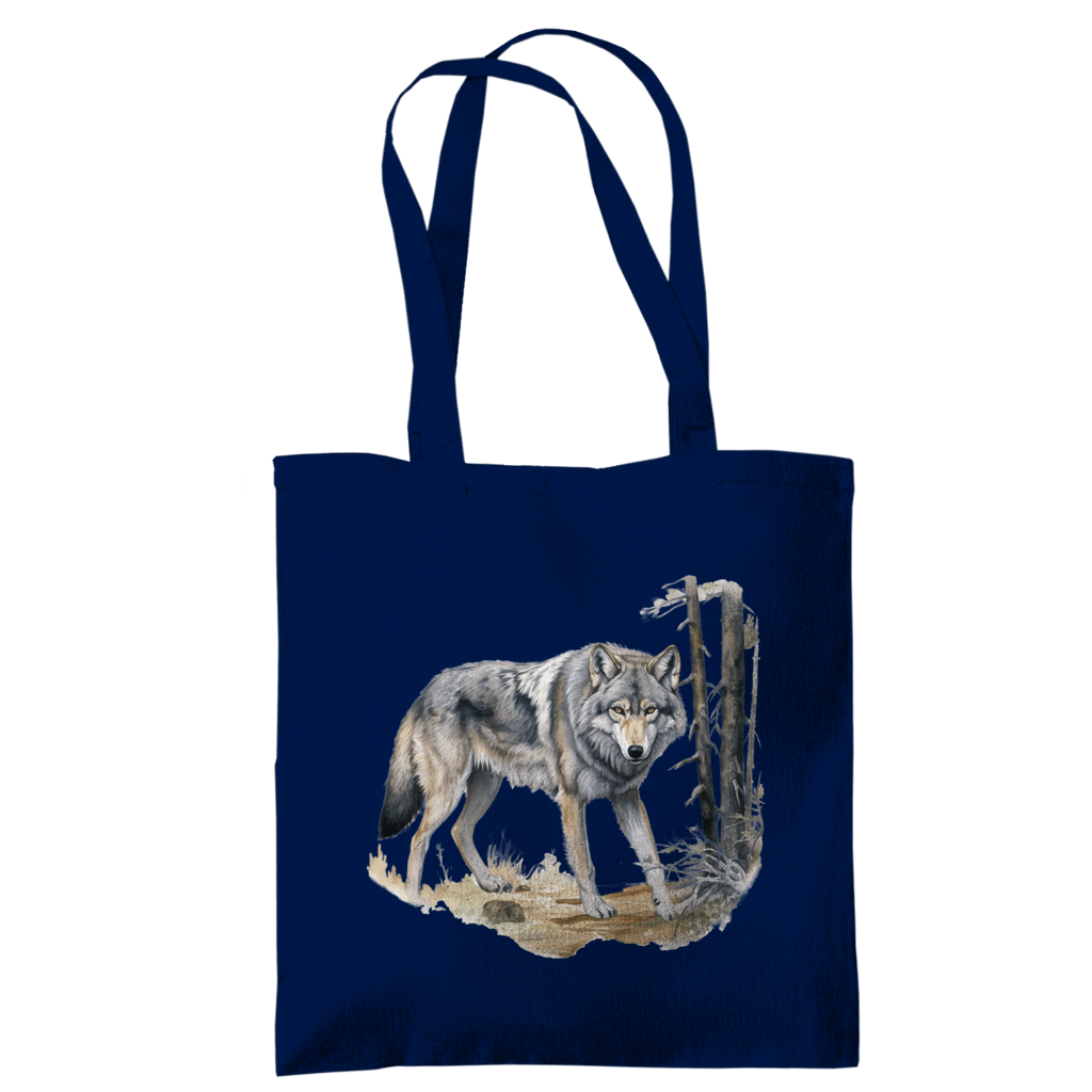 Tragetasche Wolf mit Motiv: Wolf3 – Bild 3
