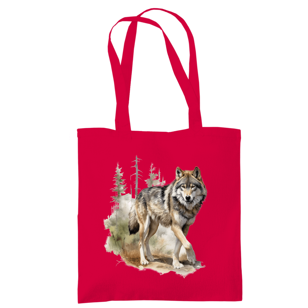 Tragetasche Wolf mit Motiv: Wolf5 – Bild 5