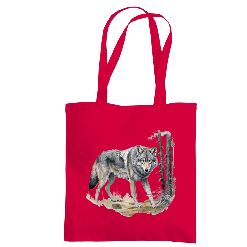 Tragetasche Wolf mit Motiv: Wolf3 – Bild 8