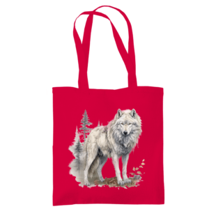 Tragetasche Wolf mit Motiv: Wolf1