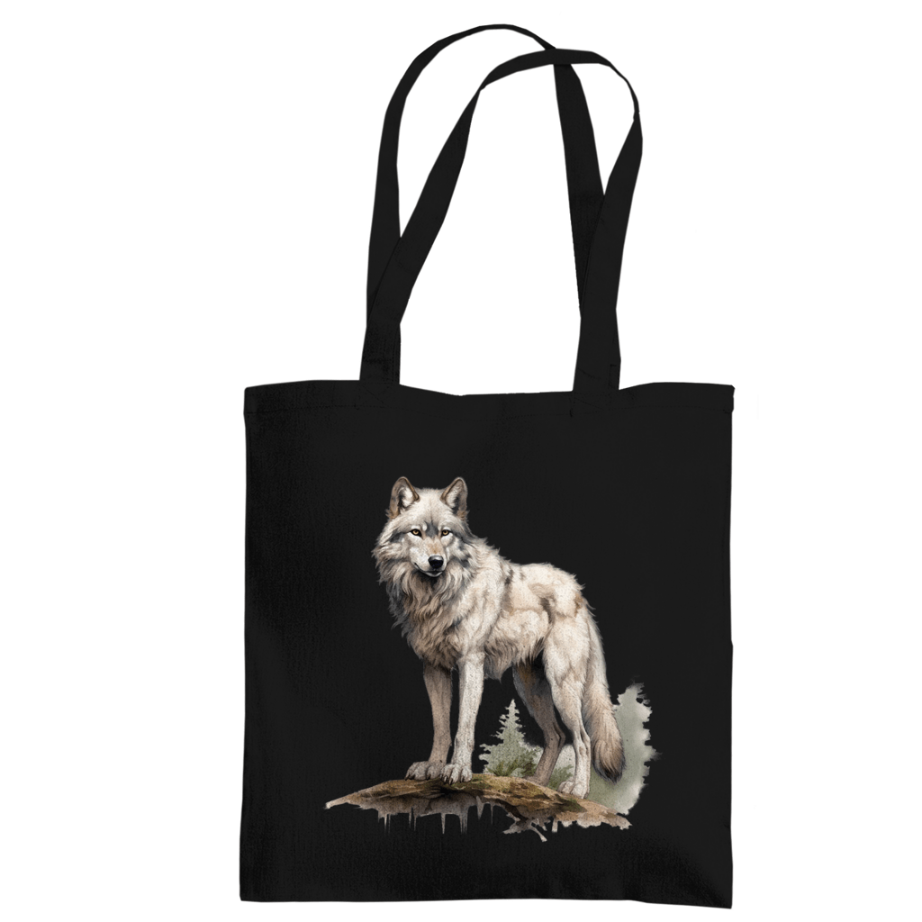 Tragetasche Wolf mit Motiv: Wolf2 – Bild 2