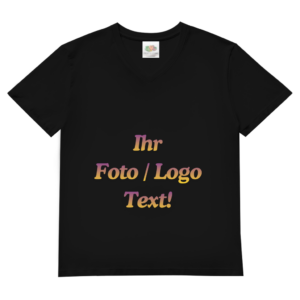 Herren Basic V-Neck T-Shirt Personalisieren