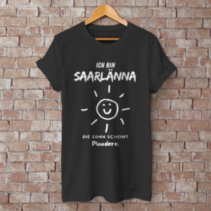 Herren T-Shirt mit Motiv: Ich bin Saarlänna - Die Sonn.