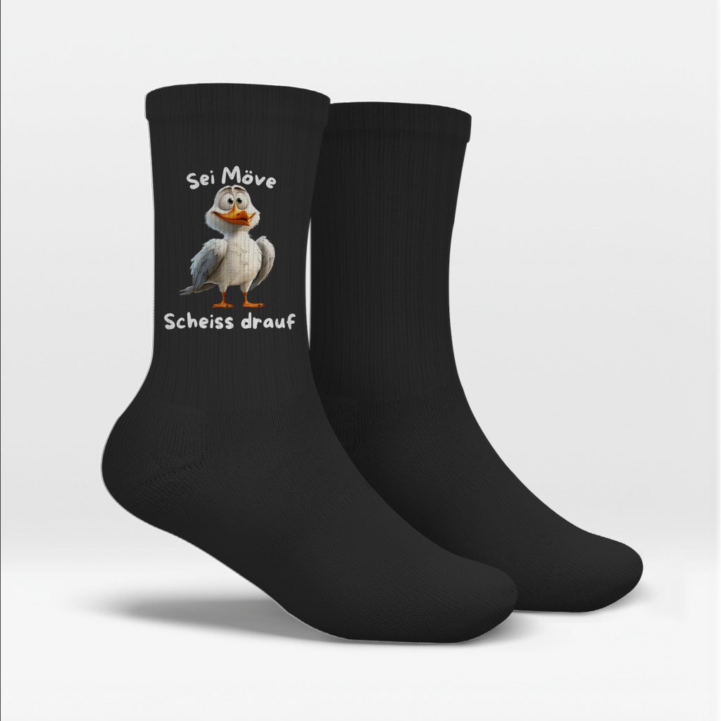 Socken Möve-Scheiß-drauf – Bild 4