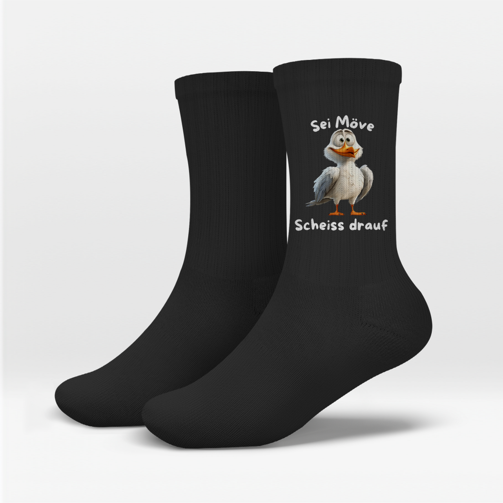 Socken Möve-Scheiß-drauf – Bild 3