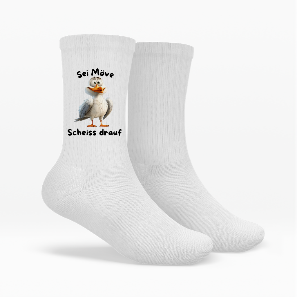 Socken Möve-Scheiß-drauf – Bild 2
