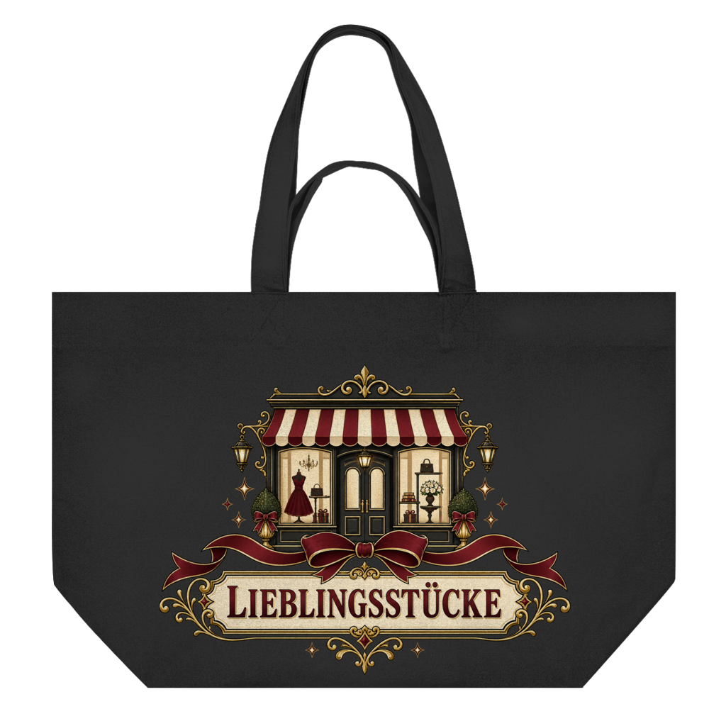 Shopping Bag mit Motiv: Lieblingsstücke – Bild 2