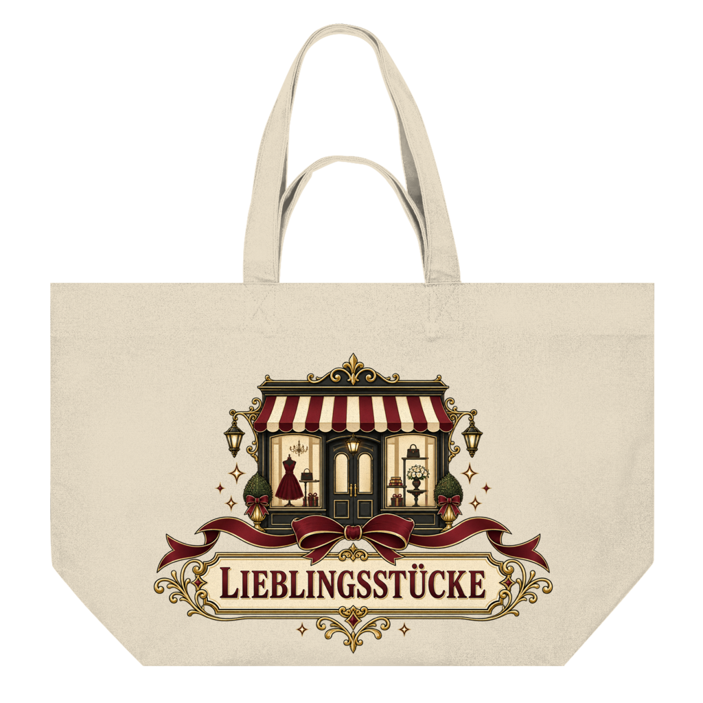 Shopping Bag mit Motiv: Lieblingsstücke – Bild 3