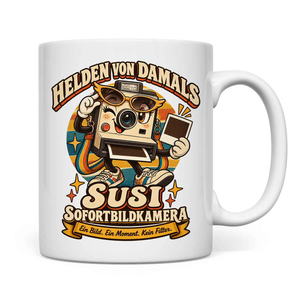 Retro-Tasse "Susi Sofortbildkamera" – Helden von damals – Bild 2