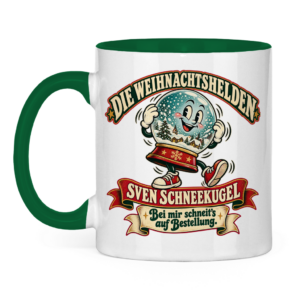 Tasse „Sven Schneekugel“ – Die Weihnachtshelden