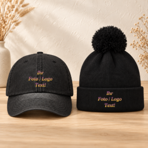 Caps & Mützen personalisieren